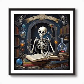 Skeleton Reading Book 5 Poster