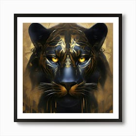 Black Panther Art Print