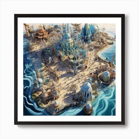 Fantasy Island 2 Art Print