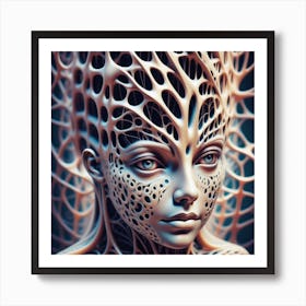 Fractal Woman Póster