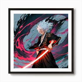 Ninja Samurai 2 Art Print