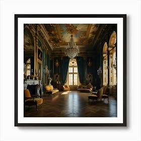 Palace Of Versailles Art Print