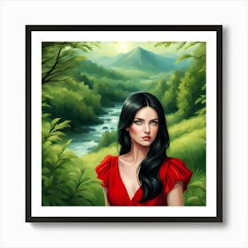 Enjoying Nature Art Print