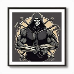 Skeleton Art Print