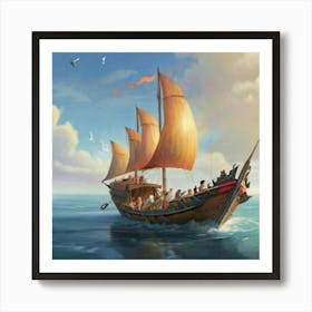 Pirates Of The Caribbean Art Print