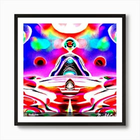 Psychedelic Art Art Print