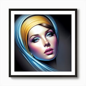 Portrait Of A Woman 2 Art Print