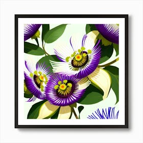 Passion Flower Art Print