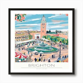 Brighton Art Print