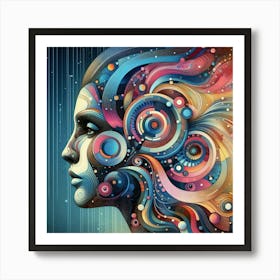 Expressions 7 Art Print