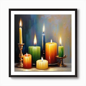 Candlelight 1 Art Print