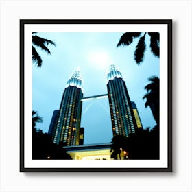 Petronas Twin Towers Art Print