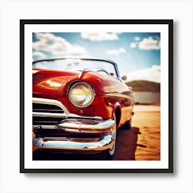 Style Automobile Vintage Classical Antique Old Vehicle Luxury Stylish Car Auto Transport (5) Art Print