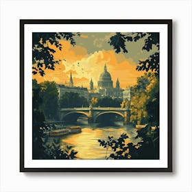 St Paul'S Cathedral Art Art Print