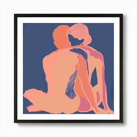 Creatai 24830 Bodies In Love In The Style Of Vaporwave Domest 7dffae39 9e8e 4520 Ab28 18cbbe3a8b12 1 Art Print