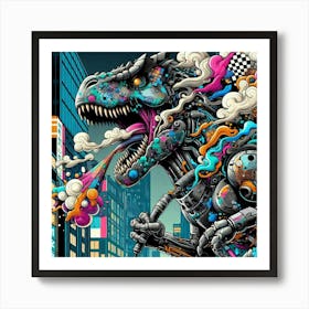 Tyrannosaurus 1 Art Print