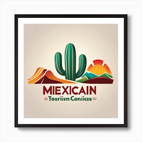 Mexican Tourism Logo Art Print