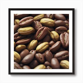 Coffee Beans 419 Art Print