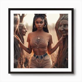 Afrofuturism 2 Art Print