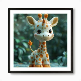 Giraffe 52 Art Print