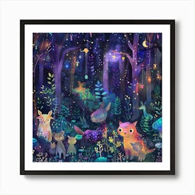 Fairy Forest 3 Art Print