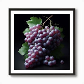 Purple Grapes 2 Art Print