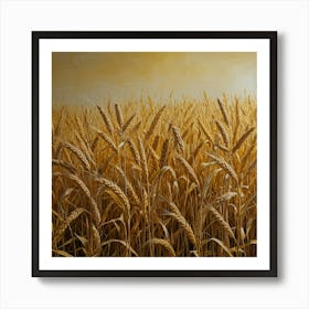 Wheat Field 7 Art Print