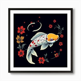 Koi Fish 12 Art Print