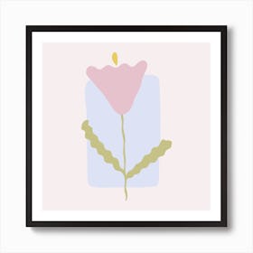 Dream Garden 2 Square Art Print