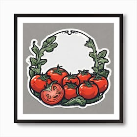 Tomato Painting Art Print