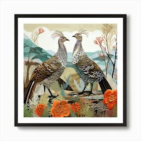 Bird In Nature Grouse 2 Poster