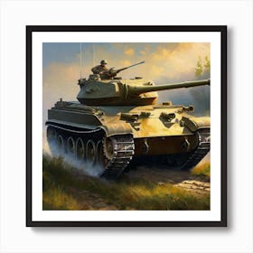 World Of Tanks Art Print