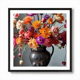 Flowers In A Vase Art Print