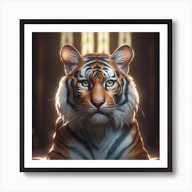 Tiger 3 Art Print