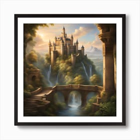 Elven Gates Art Print