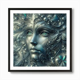 Ethereal Woman 4 Art Print