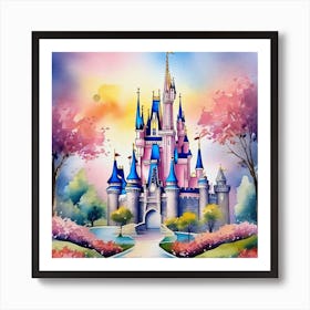 Cinderella Castle 37 Art Print