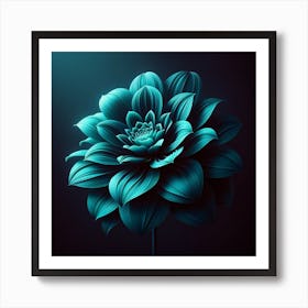 Dahlia 18 Art Print