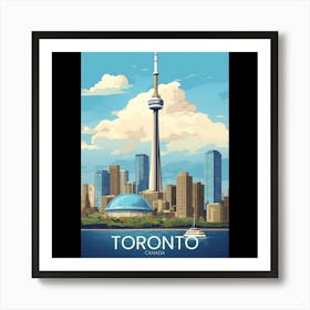 Toronto Art Print