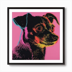 Dog Pop Art 3 Art Print