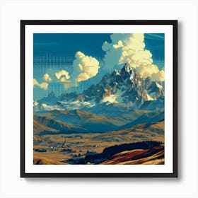 Alpine Serenity 10 1 Art Print