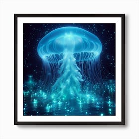 Jellyfish1 Art Print