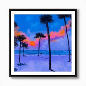 Hawaiian Night Art Print