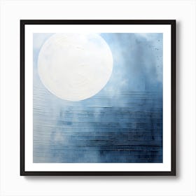 Full Moon Art Print