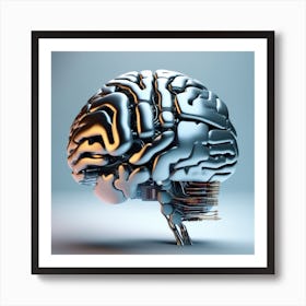 Brain - Brain Stock Videos & Royalty-Free Footage Art Print