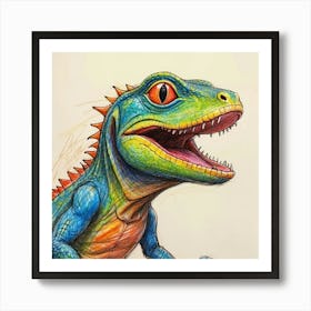 Lizard 29 Art Print