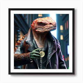 Reptile Art Print