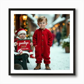 Santa Claus 6 Art Print