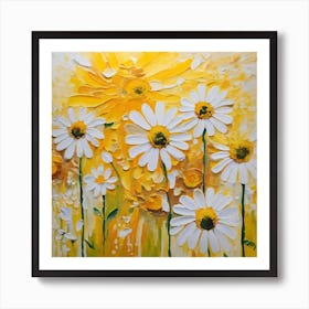 Daisies 5 Art Print