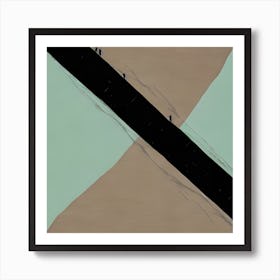 Abstract X Art Print